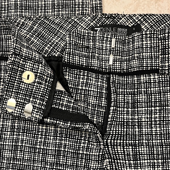 Black and Plaid Dress Pants - Picture 4 of 7